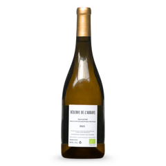 Réserve de l'Abbaye Chardonnay achterkant label