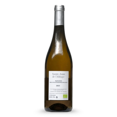 Sainte-Anne de L'Abbaye Chardonnay achterkant label